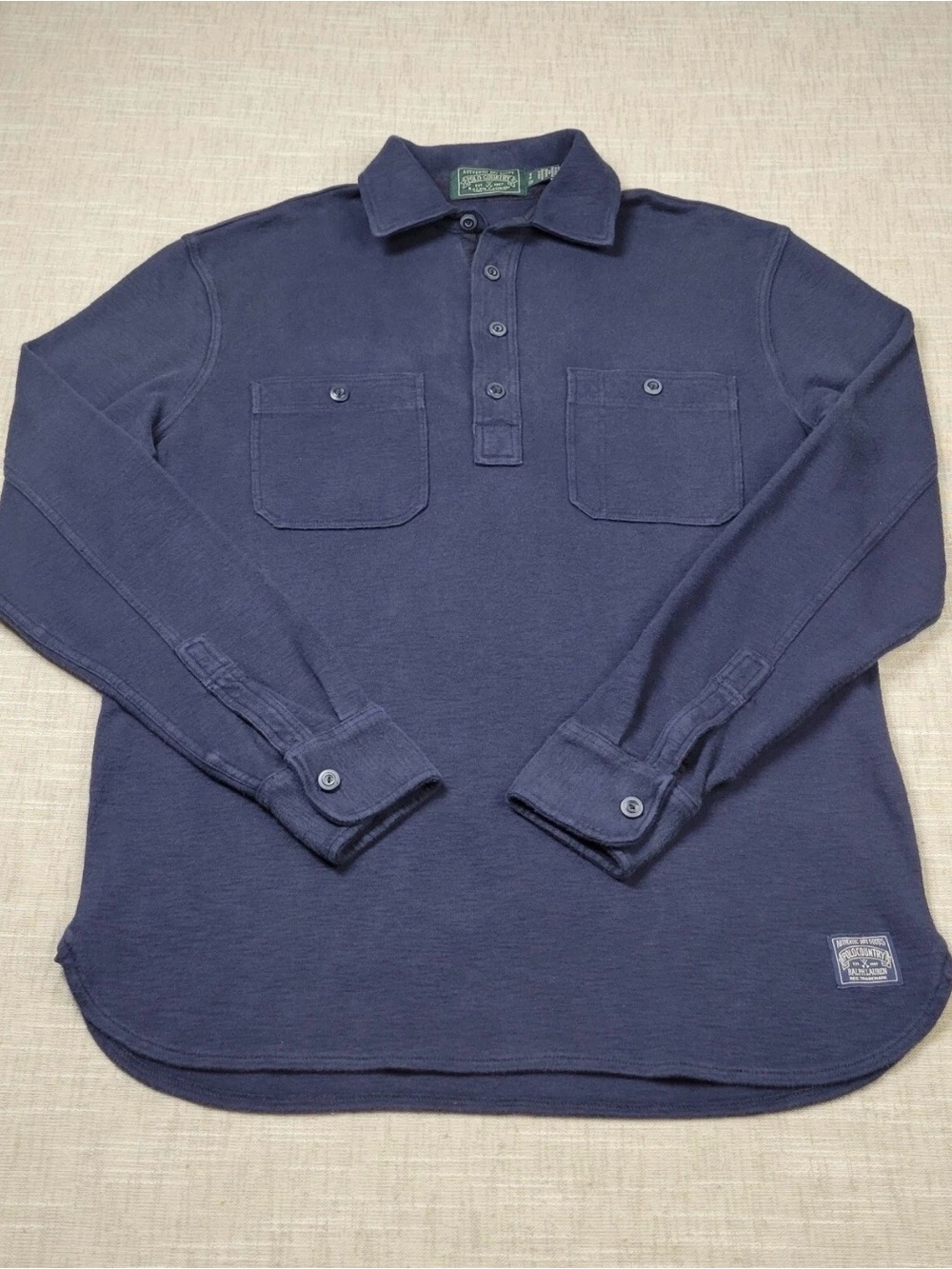 Ralph Lauren Polo Country Popover Shirt in Navy (S)